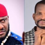 Actor Yul Edochie responds to Uche Maduagwu and contrasts their accomplishments, saying, "Achieve successful years in marriage before counseling me."