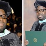 A young African-American guy bags a PhD from a US university, disproving the predictions of his lecturers that he would not be successful.