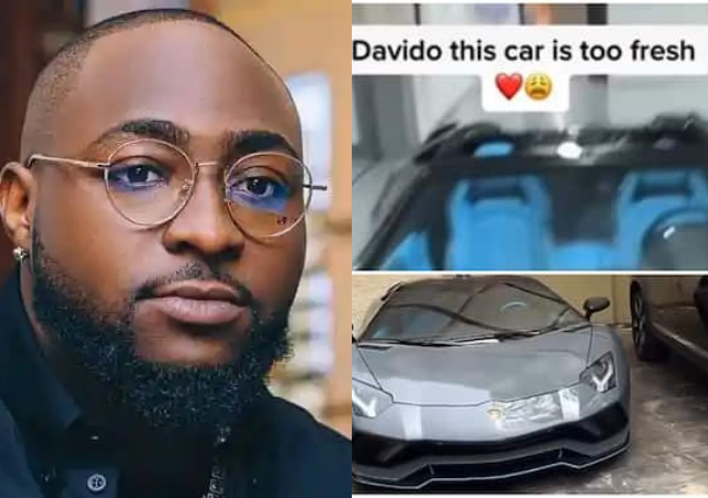 Davido's Lamborghini whip