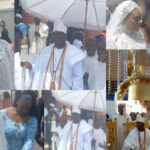 Nigeria: The Ooni of Ife holds a lavish wedding reception for his first bride, Yeyeluwa Mariam Ogunwusi.
