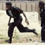 Police officers take off their uniforms, As gunmen attack their checkpoint