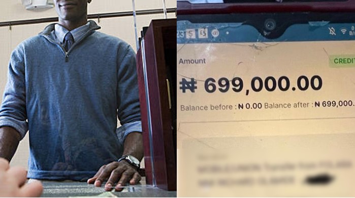 deposited N698,000 into his bank account