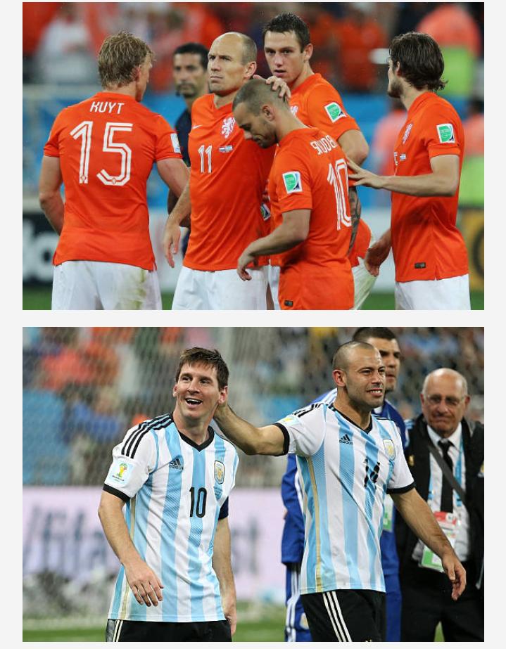 sixth encounter between Netherlands and Argentina.