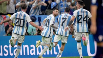 Argentina, led by Lionel Messi, thrashed 2018 runners-up Croatia