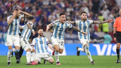 Argentina defeated France 4-2 on penalties