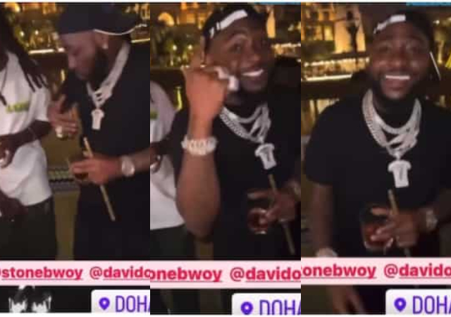 Davido at the World Cup closing ceremony in Qatar