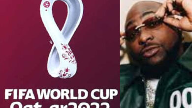 FIFA announced that the world cup soundtrack performers, including Nigerian artist Davido
