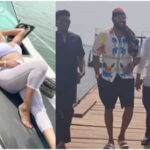 “Naughty December”-Peggy Ovire writes as she enjoys boat cruise with hubby, Freddie Leonard
