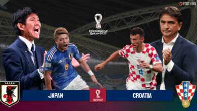 Japan and Croatia's third World Cup meeting
