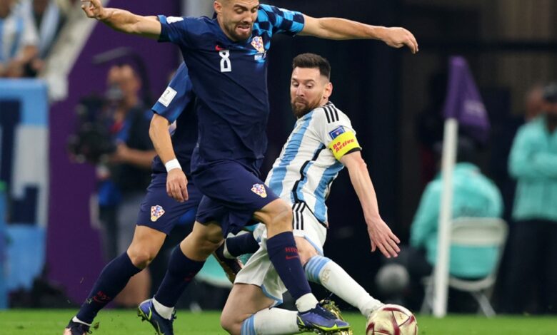 Lionel Messi prepares to skipper Argentina into the World Cup final