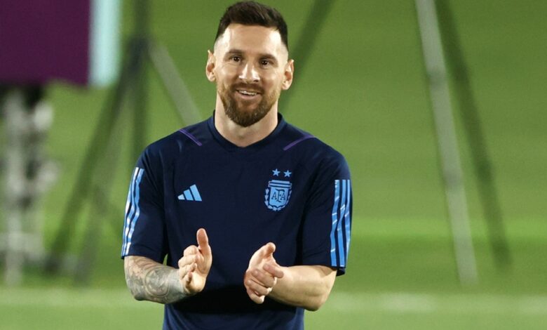 Lionel Messi was preparing Argentina to meet France