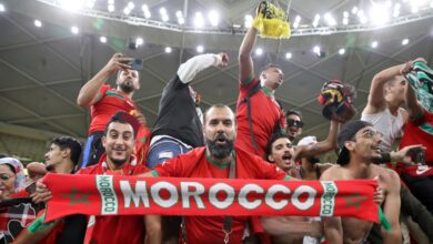 Morocco's World Cup semifinal match against France