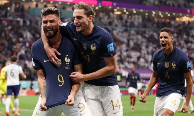 France remained on path to defend their title thanks to a spectacular Olivier Giroud