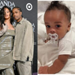 American singer, Rihanna finally unveils son’s face [Photos]