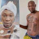 What does this mean? – Seun Kuti is confronted by Woli Arole, Boda Shaggi, and others during his birthday shoot as he channels his "inner lady."