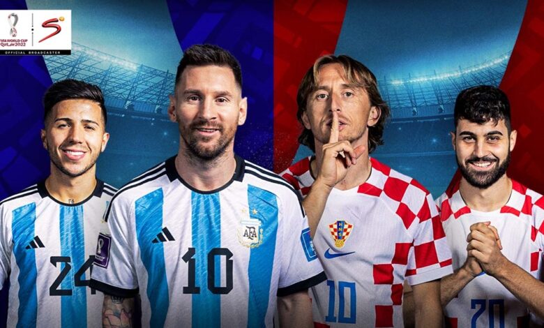 Argentina and Croatia have met three times at the World Cup