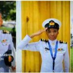 Young African Lady graduates as a Marine Engineer with first-class, celebrates exceptional success