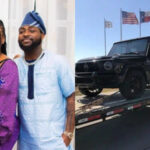 New G-wagon from Chioma sets sail for Lagos [Video]