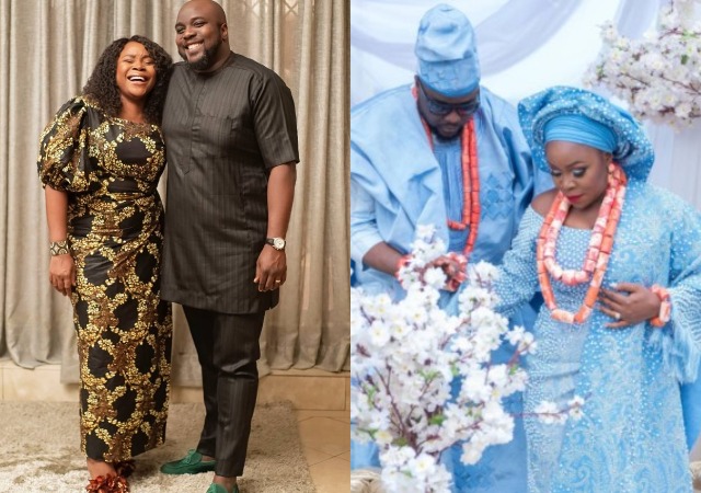 Omawumi and her spouse Tosin Yussuf