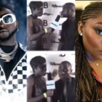 Bisola of BBN responds to a vintage footage of her interviewing Davido that reappears online, saying, "See my long neck." [Watch]