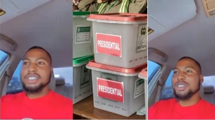 Nigerian jokester who revealed his plans to pull a prank on February 25—election day.